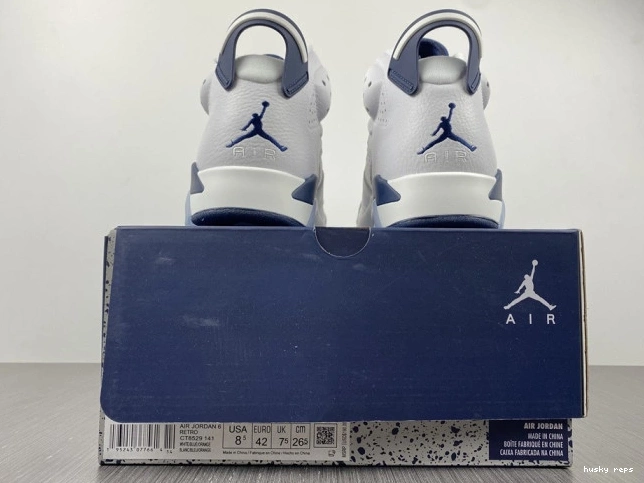 Rep Husky Retro 6 Jordan CT8529-141 Midnight (2022) Navy 0724
